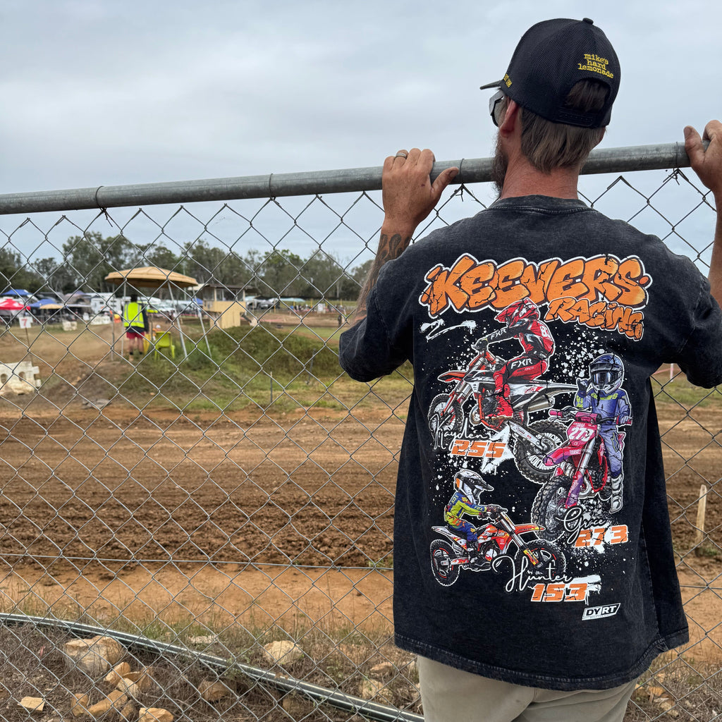 DYRT Moto Archive Team | Personalised Names & Numbers Tee