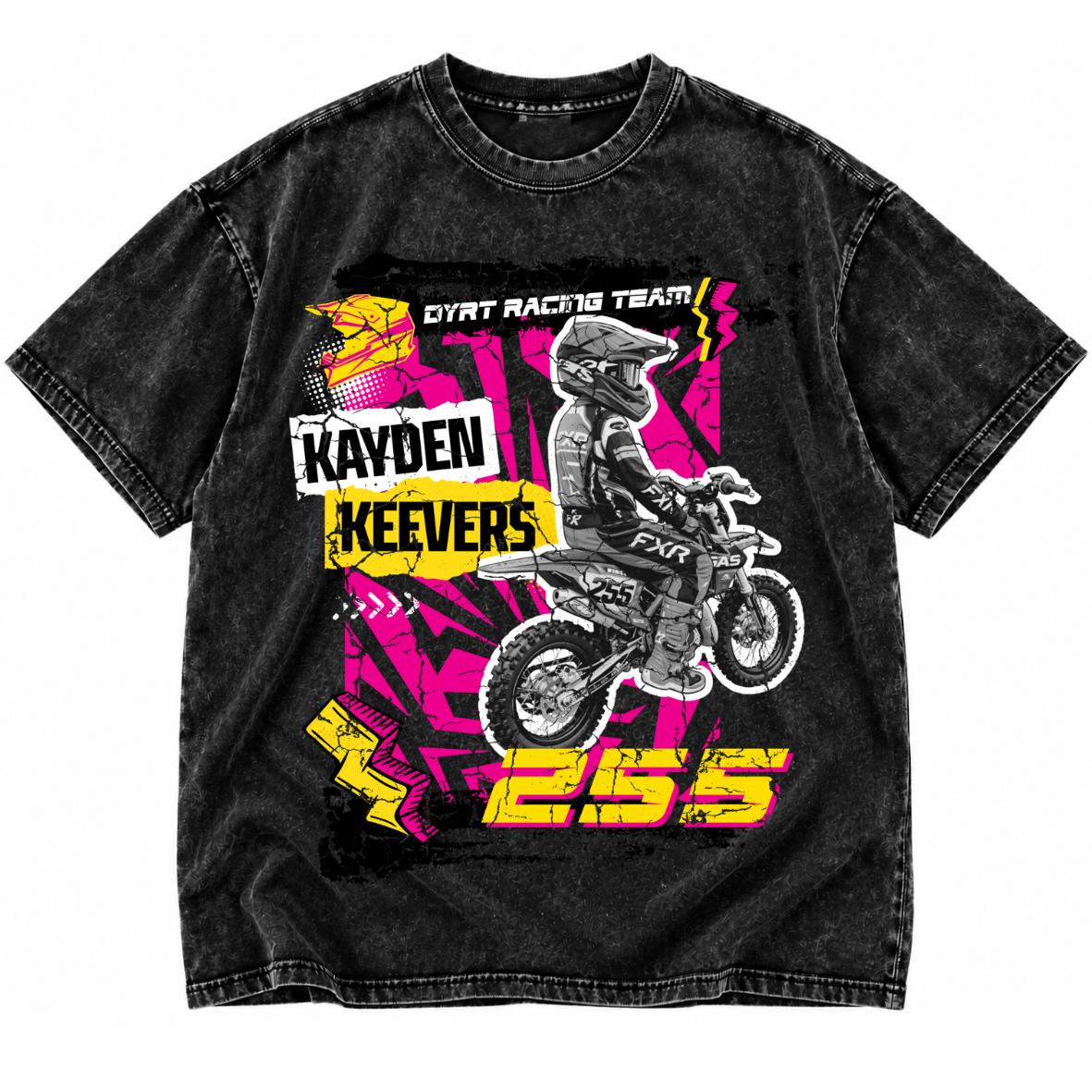 DYRT Podium Tee | Personalised Name & Number Tee