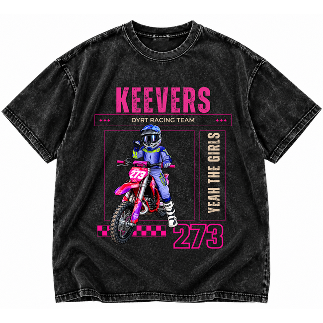DYRT YTG | Personalised Name & Number Tee - KIDS