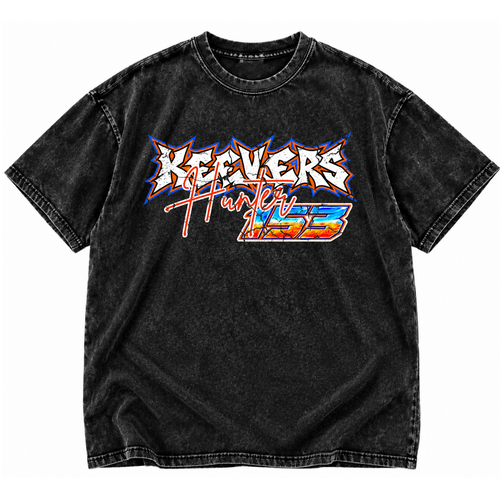 90's bootleg custom moto vintage t-shirt - Turbo Static - Blue