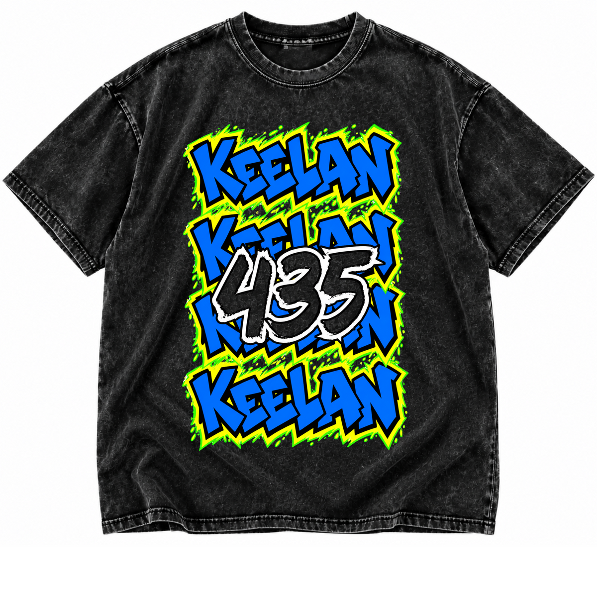 DYRT Acidity | Personalised Name & Number Tee